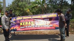 Bhabinkamtibmas Desa Sinar Mulya Himbau Warga Tidak Bakar Lahan Perkebunan